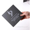 Custom Ada metal chaplèt bray siyal pou biznis